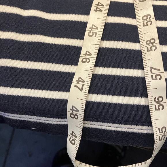 Norton‎ McNaughton Striped Sleeveless Maxi Dress Women Small Nautical Navy red - Picture 15 of 15